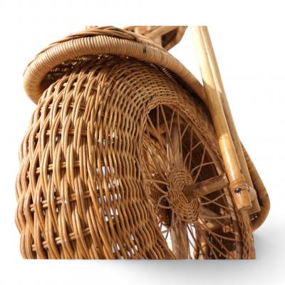 Tom Dixon Tom Dixon attributed Harley Davidson sculpture for Habitat in rattan 1990