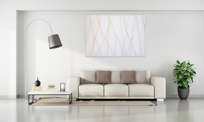 Tom Henderson Brand new day Abstract painting 2018