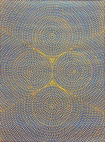 Tom Ngayulu Aboriginal Painting by Tom Ngayulu
