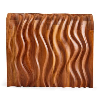 Tom Vaughan Ripple black walnut desk by Tom Vaughan