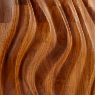 Tom Vaughan Ripple black walnut desk by Tom Vaughan