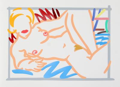 Tom Wesselmann Judy on Blue Blanket