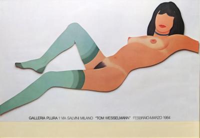 Tom Wesselmann Reclining Stockinged Nude Galleria Plura