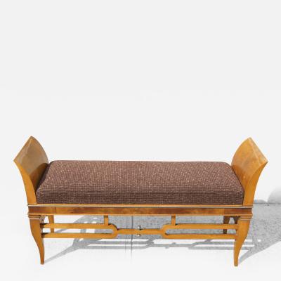 Tomaso Buzzi 1930s Upholstered Bench Attributed to Tomaso Buzzi