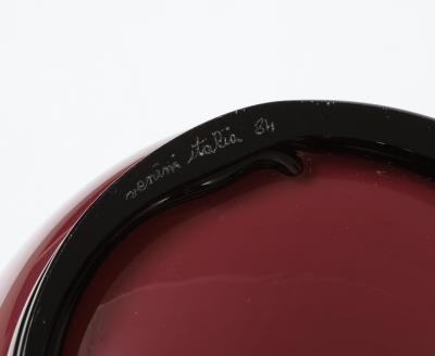 Tomaso Buzzi Incamiciato Vase by Tomaso Buzzi for Venini