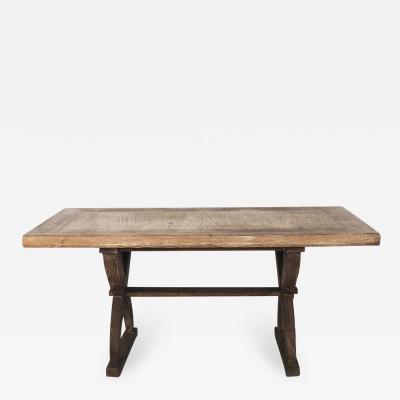 Tomaso Buzzi Tomaso Buzzi 1930s table in rustic style oak