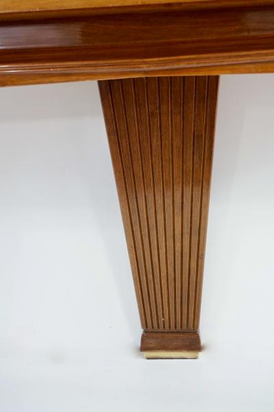 Tomaso Buzzi Tomaso Buzzi and Emilio Lancia attr bookcase cabinet veneered root walnut 1940