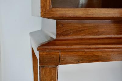 Tomaso Buzzi Tomaso Buzzi and Emilio Lancia attr bookcase cabinet veneered root walnut 1940