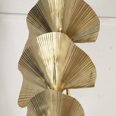 Tomasso Barbi Mid Century Modern Style Italian Ginkgo Floor Lamp