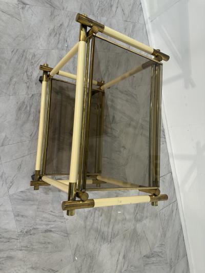 Tommaso Barbi Mid Century Italian Bar Cart by Tommaso Barbi 1970s