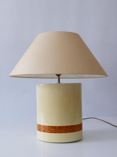 Tommaso Barbi Set of Two Elegant Mid Century Modern Table Lamps by Tommaso Barbi Italy 1970s