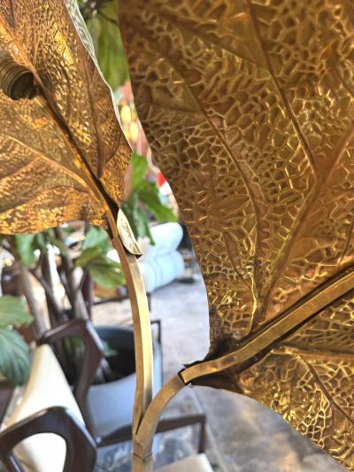 Tommaso Barbi Three Leaf Floor lamp By Tommaso Barbi 70s 