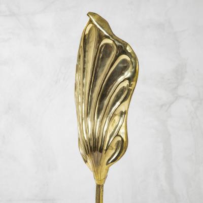 Tommaso Barbi Tommaso Barbi Table Lamp mod Foglia for Bottega Gadda 70s