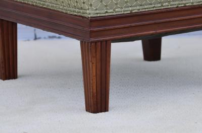 Tommi Parzinger 1940s Tommi Parzinger Mahogany Slipper Chair