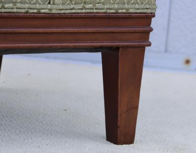 Tommi Parzinger 1940s Tommi Parzinger Mahogany Slipper Chair