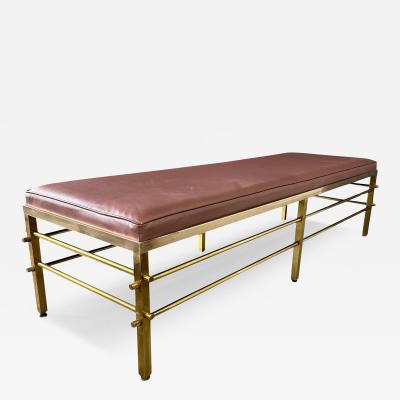 Tommi Parzinger 1950s Tommi Parzinger for Parzinger Originals Brass Bench