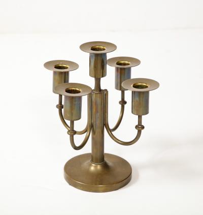 Tommi Parzinger 5 Light Candelabra by Tommi Parzinger for Dorlyn Silversmiths