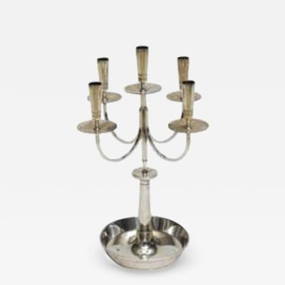 Tommi Parzinger American Modern Four Light Candelabra Tommi Parzinger