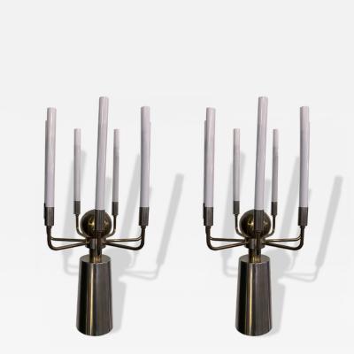 Tommi Parzinger Candelabra Sconces Tommi Parzinger