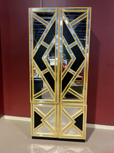 Tommi Parzinger HIGH STYLE MID CENTURY CABINET BY TOMMI PARZINGER