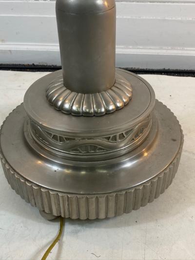 Tommi Parzinger MONUMENTAL ART DECO REVIVAL FLOOR LAMP IN THE MANNER OF TOMMI PARZINGER