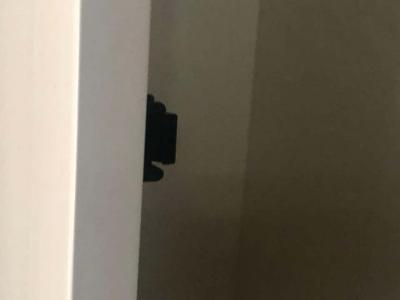 Tommi Parzinger Mid Century Modernist Long Black and White Lacquered Credenza Sideboard Cabinet