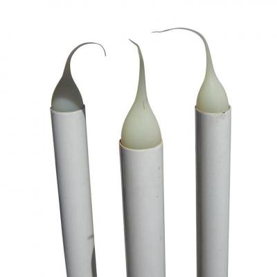 Tommi Parzinger Midcentury Pair of Candle Table Lamps for Stiffel