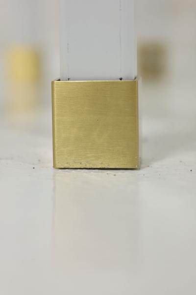 Tommi Parzinger Monumental Brass and Metal Torchieres