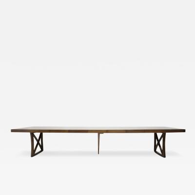 Tommi Parzinger Monumental Dining Table by Charak Furniture Tommi Parzinger Style