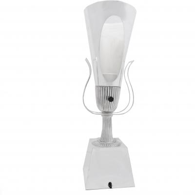 Tommi Parzinger Pair of Table Top Torchier Lamps by Tommi Parzinger