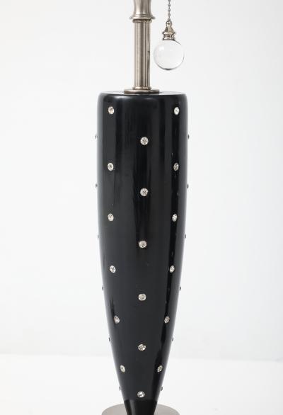 Tommi Parzinger Parzinger Style Rhinestone Studded Lamps
