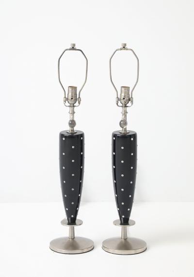 Tommi Parzinger Parzinger Style Rhinestone Studded Lamps