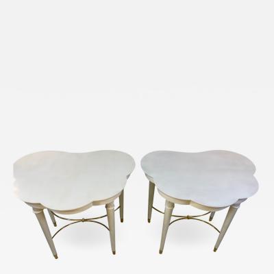 Tommi Parzinger RARE PAIR OF STYLISH TOMMI PARZINGER TABLES FOR CHARAK