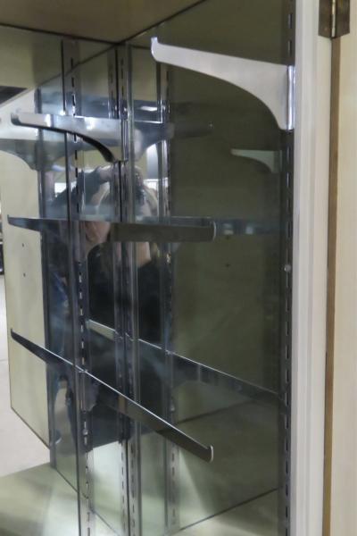 Tommi Parzinger STUNNING MID CENTURY MODERNIST BAR CABINET IN THE MANNER OF TOMMI PARZINGER