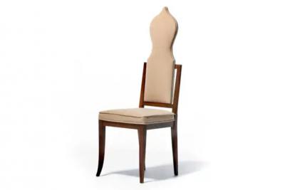 Tommi Parzinger Set of 14 Hollywood Regency Moroccan Tommi Parzinger Style Dining Chairs c 1960