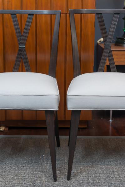 Tommi Parzinger Set of Eight Tommi Parzinger Dining Chairs