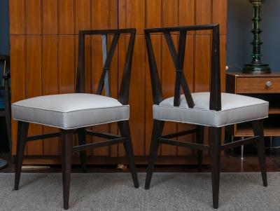 Tommi Parzinger Set of Eight Tommi Parzinger Dining Chairs