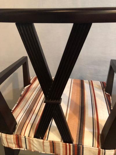 Tommi Parzinger Set of Ten Tommi Parzinger Attributed Dining Room Chairs