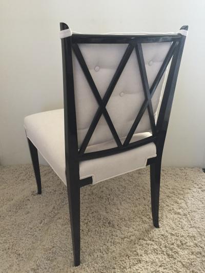 Tommi Parzinger Set of Ten Tommi Parzinger Dining Chairs Parzinger Originals