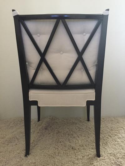 Tommi Parzinger Set of Ten Tommi Parzinger Dining Chairs Parzinger Originals