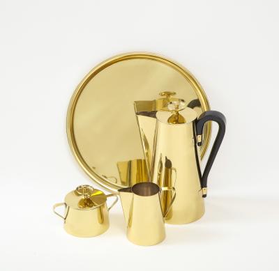 Tommi Parzinger Tommi Parzinger 4pc Brass Coffee Set