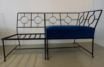 Tommi Parzinger Tommi Parzinger American Modern Sectional Sofa by Salterini