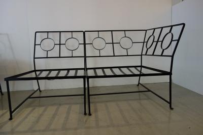 Tommi Parzinger Tommi Parzinger American Modern Sectional Sofa by Salterini