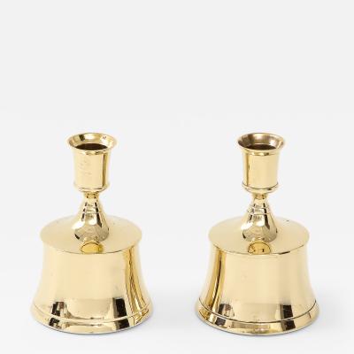 Tommi Parzinger Tommi Parzinger Brass Candlesticks