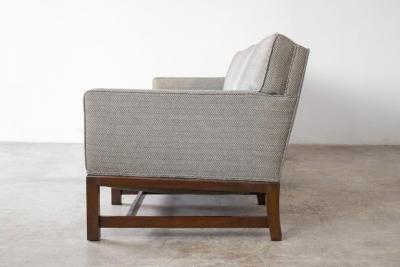 Tommi Parzinger Tommi Parzinger Classic Modern Ten Foot Sofa in Mahogany 1960s