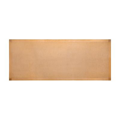 Tommi Parzinger Tommi Parzinger Desk in White Ash with Engraved Brass Pulls 1960s Signed 