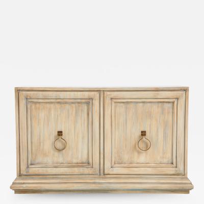 Tommi Parzinger Tommi Parzinger Driftwood Finished Cabinet Console