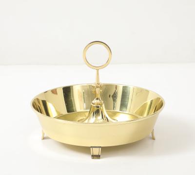 Tommi Parzinger Tommi Parzinger Large Brass Nut Serving Bowl