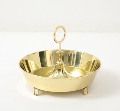 Tommi Parzinger Tommi Parzinger Large Brass Nut Serving Bowl
