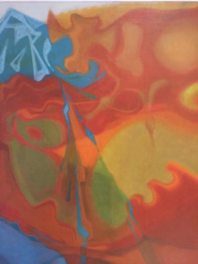 Tommi Parzinger Tommi Parzinger Large Painting Imir the Giant 